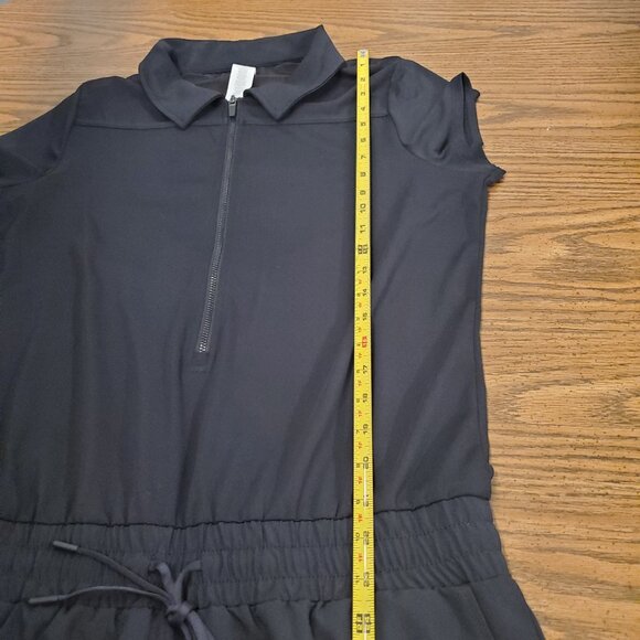 Fabletics Marseille Black Jumpsuit- Sz Medium - Picture 8 of 9